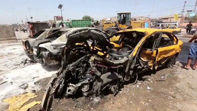 New spate of car bombings kills at least 25 in Baghdad