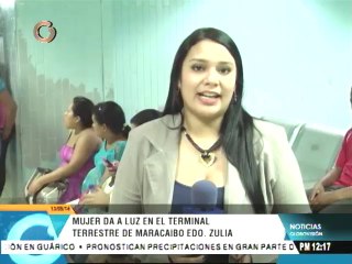 Una mujer dio a luz en el terminal de Maracaibo