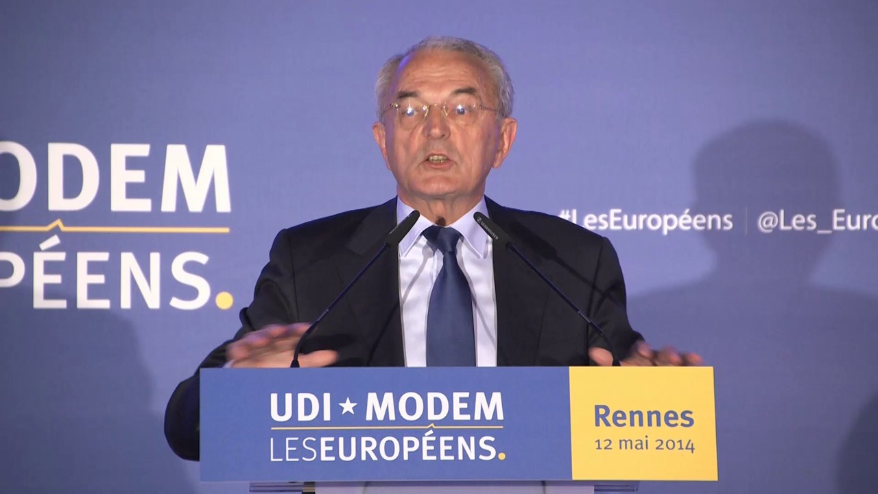Discours de Jean Arthuis à Rennes - le 12 mai