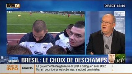 BFM Story: Coupe du monde Brésil 2014: le choix de Didier Deschamps – 13/05