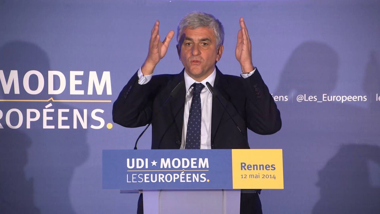Discours de Hervé Morin à Rennes - le 12 mai