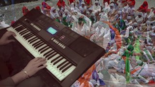 har karam apna karenge-KARMA-(Full Song)-on keyboard