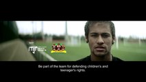 Neymar Jr. e Daniel Alves - Brasil na Defesa da Infância