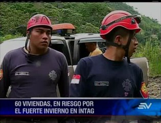 Cerca de 20 mil personas incomunicadas tras deslaves en Imbabura