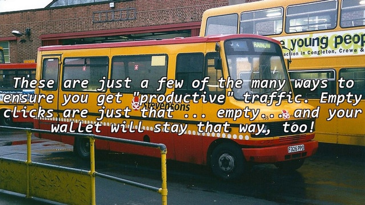 Drive traffic to your website through targeted marketing!