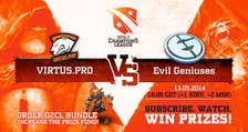 Evil Geniuses vs Virtus Pro Game 2 - Dota 2 Champions League - @TobiWanDOTA