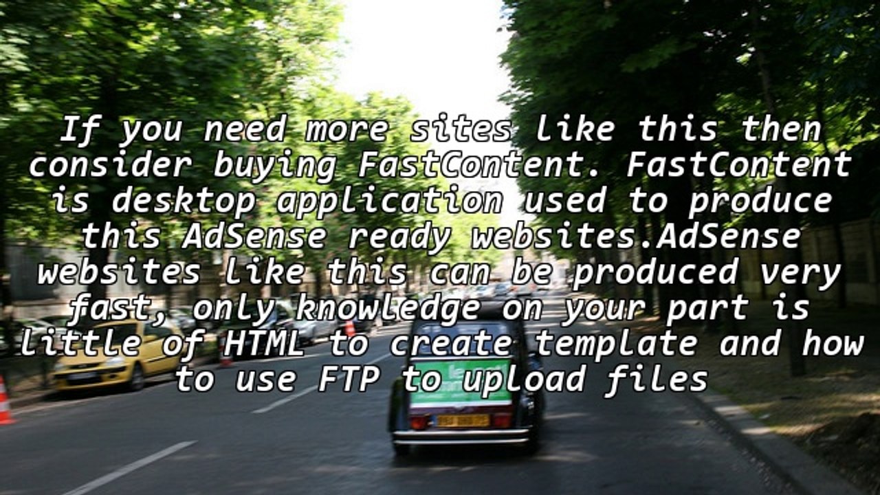 Get your free AdSense ready website