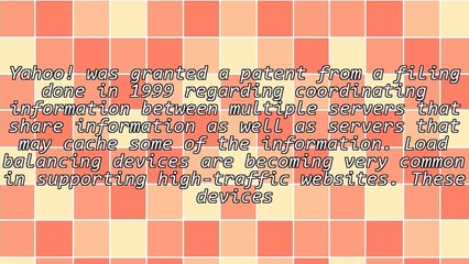 Load Balancing And Yahoo!