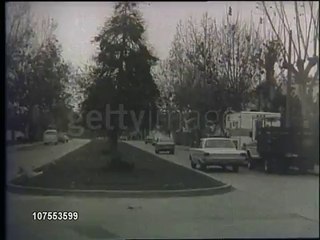 Autos Toyota circulando en Lima, 5 de September de 1972