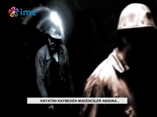 Hayatını kaybeden madenciler anısına...