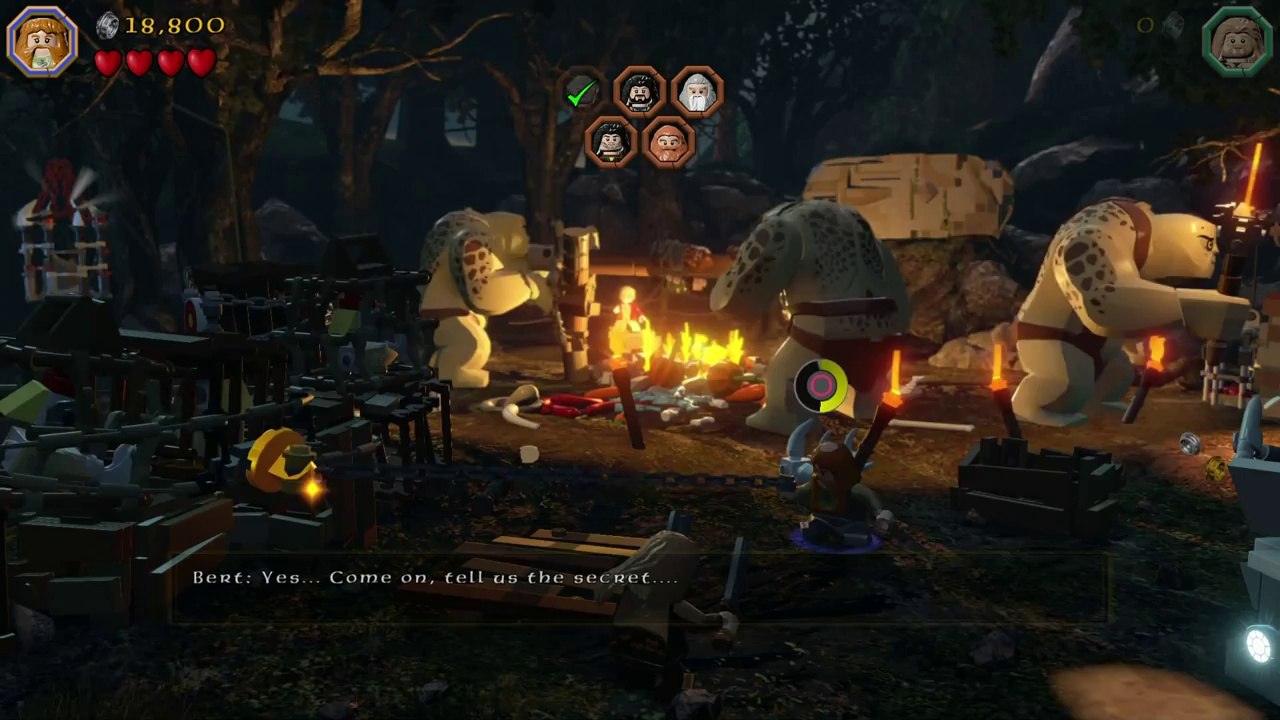Lego The Hobbit PS4 Gameplay - Roast Mutton 1080P - Pt 5