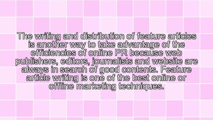 Press Release - most lucrative & marketing method