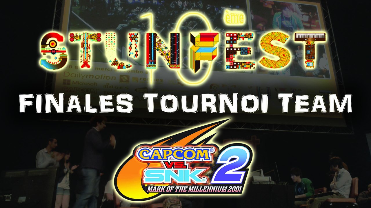 STUNFEST 2014 FINALES CAPCOM VS SNK 2 TEAM