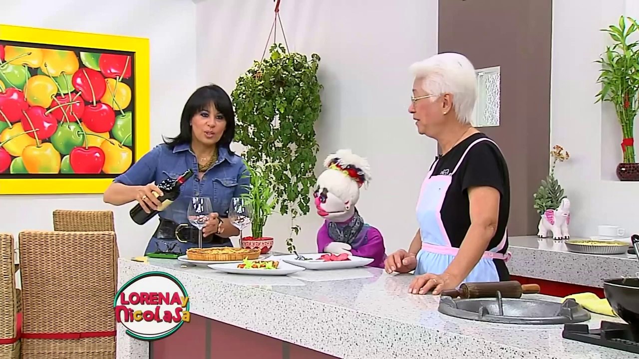 Aprende a cocinar un delicioso quiche de jamón y poros en Lorena y Nicolasa (1/2)