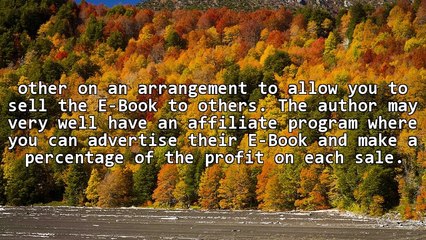 Watch Out When Buying E-Books with Reprint Rights