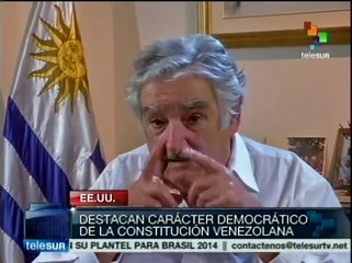 La constitución de Venezuela es tremendamente democrática: José Mujica
