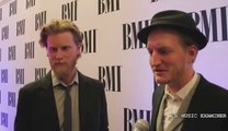 Wesley Schultz and Jeremiah Fraites of The Lumineers at 2014 BMI Pop Awards