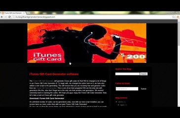 Free iTunes Gift Card Generator Hack ? Cheat ?