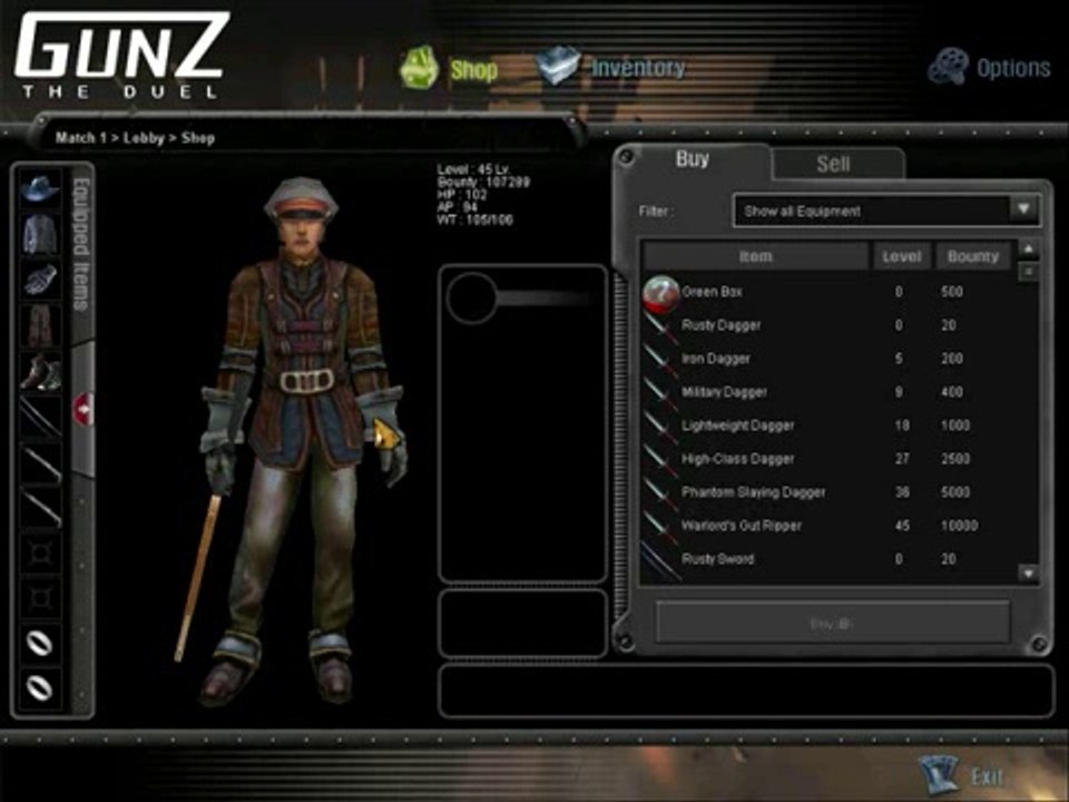 PlayerUp.com - Buy Sell Accounts - Gunz Account(Selling)