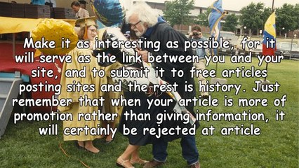 Effective Article Marketing