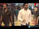 Actor Abhishek Bachchan and director Rohit Shetty were spotted at an event