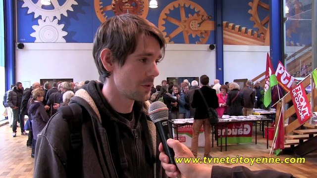 Européennes 2014 : Meeting du Front de gauche à Chambéry