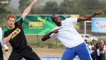 Prince Harry vs Usain Bolt