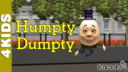 Humpty Dumpty | Nursery Rhymes | Karaoke