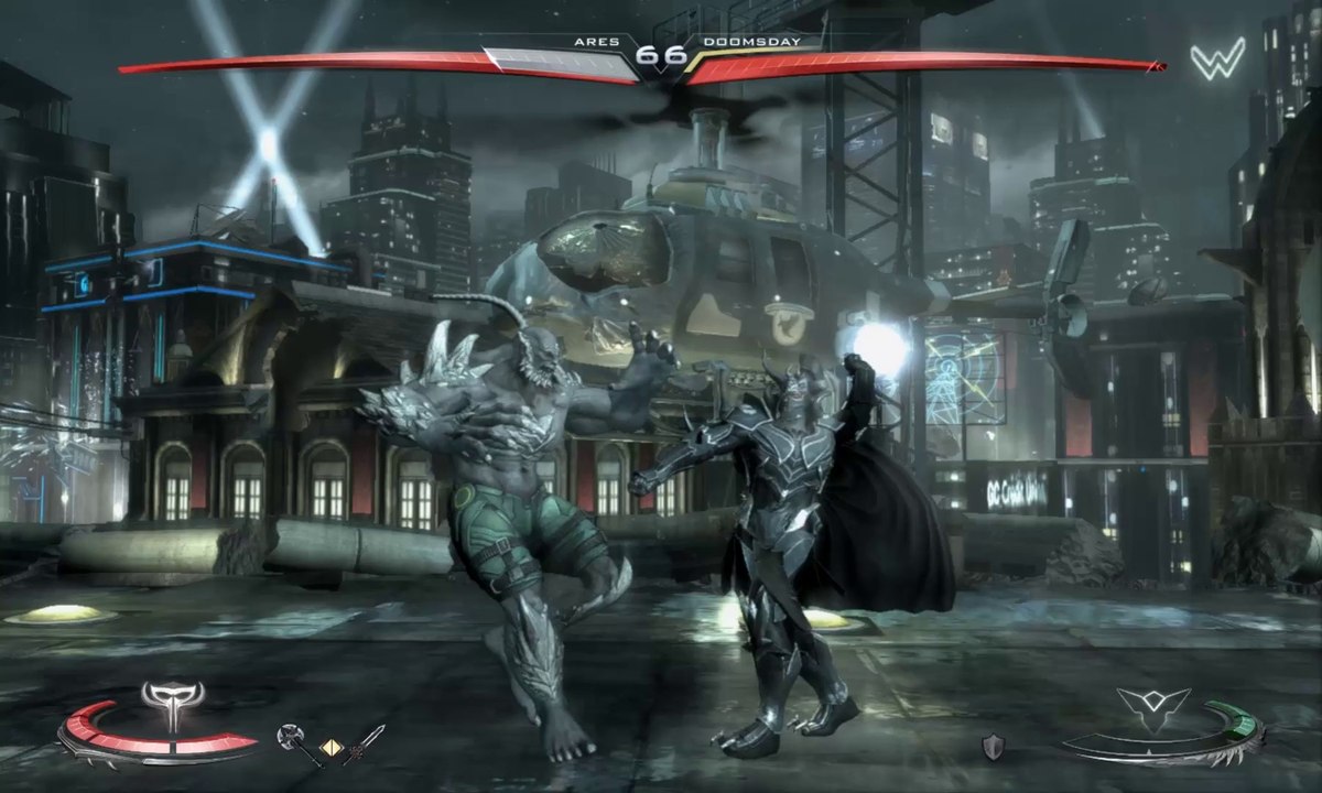 Injustice Gods Among Us - Ares VS Doomsday