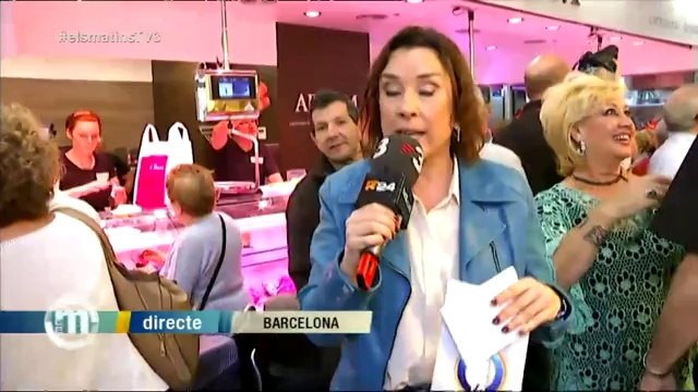 TV3 - Els Matins - Obre el Mercat de Sants després de 5 anys de remodelació