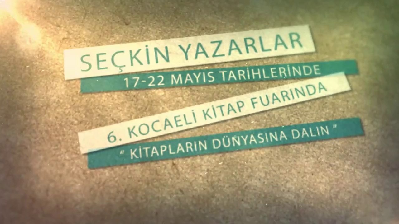 MURAT MENTEŞ 6.KOCAELİ KİTAP FUARINDA