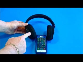 Review Photive X-Bass PH-BTX6 Headphones with Built-in Microphone and Hard Travel Case.