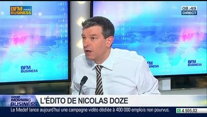 Nicolas Doze: Défi de François Rebasmen: moins de 3 millions de chômeurs avant la présidentielle: "Il ne fallait rien dire du tout !" - 14/05