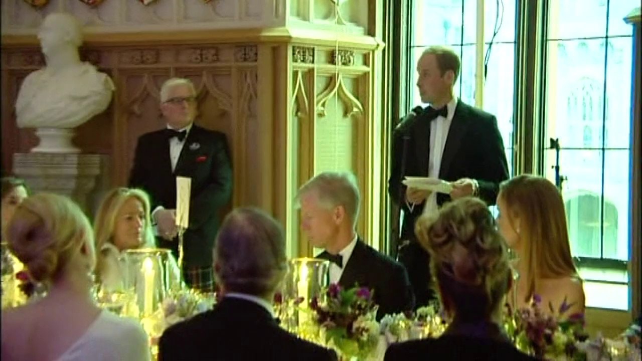 Benedict Cumberbatch and Emma Watson at royal fundraiser