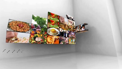 MY Digital Menu Kinect Typo Graphy