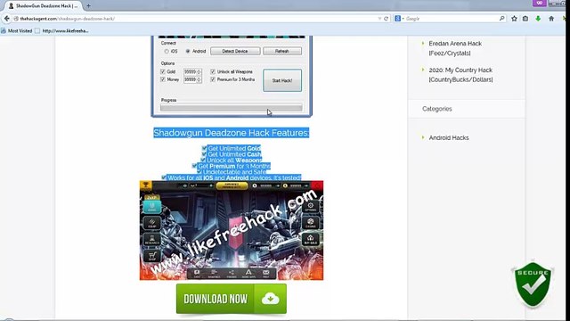 How to Hack ShadowGun Deadzone Hack [Gold/Money] Android/iOS 2014 Updated