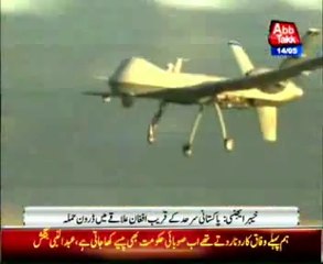 Drone strikes in Pak-Afghan border area kill 2 suspected militants