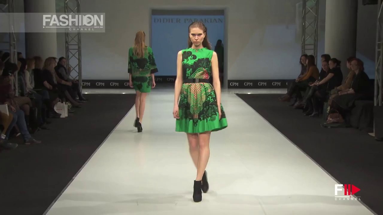 "DIDIER PARAKIAN" at CPM Moscow Autumn Winter 2014 2015 by Fashion Channel