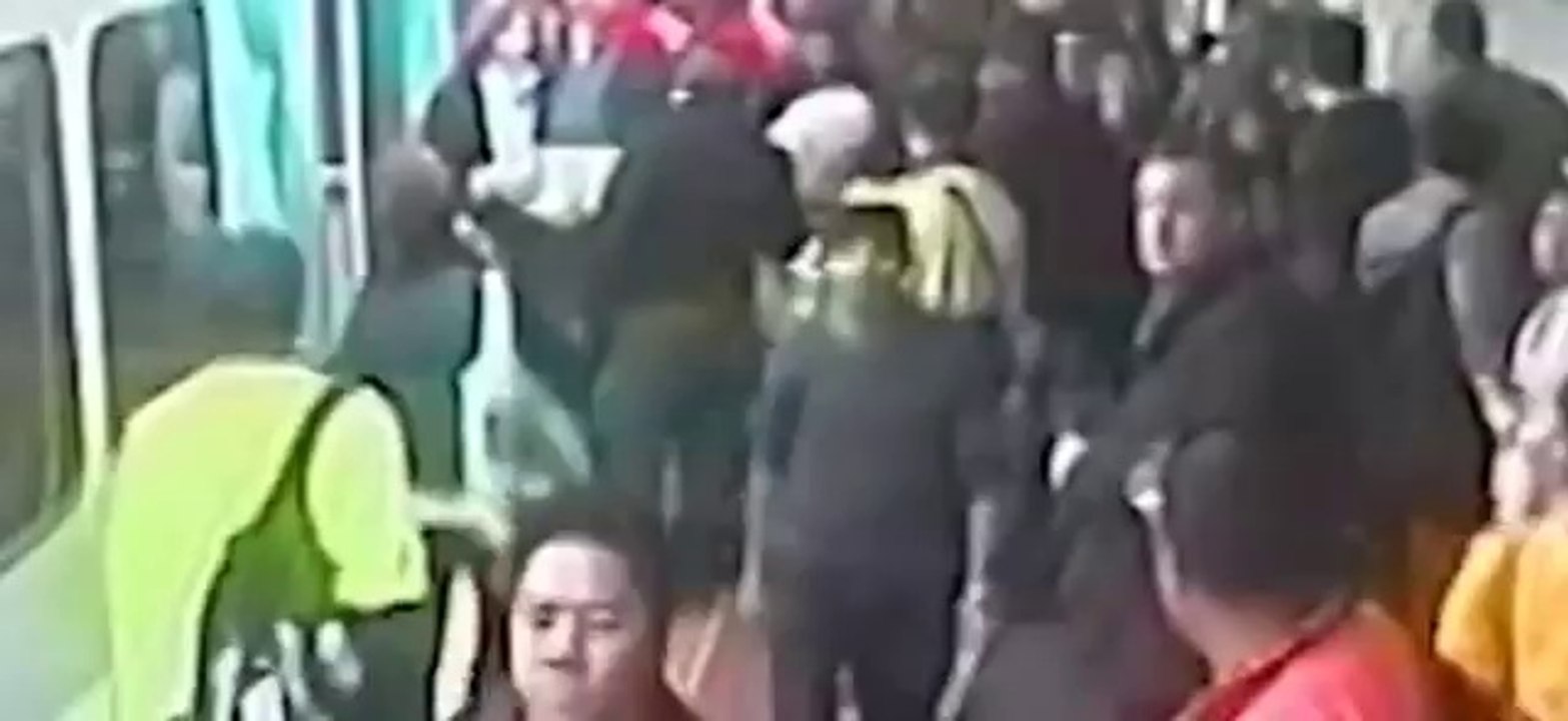 Baby under train in Melbourne