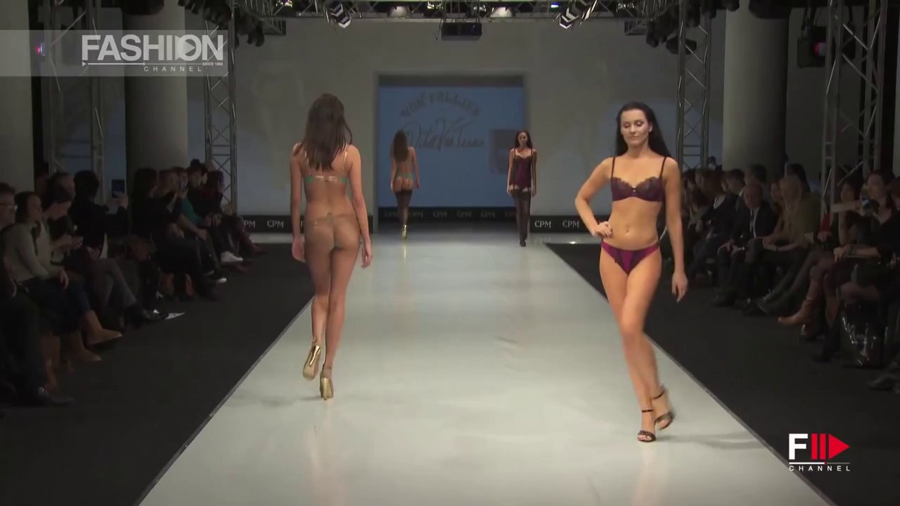 "VON FOLLIES" by Dita Von Teese Lingerie at CPM Moscow Autumn Winter 2014 2015 by Fashion Channel