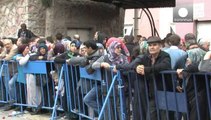 Turkey: relatives of trapped miners wait anxiously for news of their loved ones