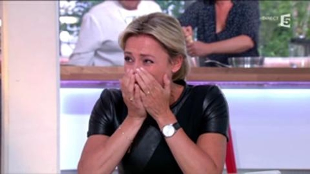 Fou rire général dans "C à vous" provoqué par Anne-Sophie Lapix