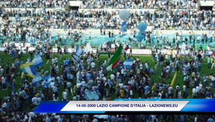 14.05.2000 LAZIO CAMPIONE D'ITALIA