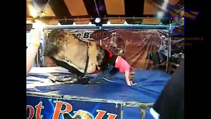 Funny bull riding fail compilation