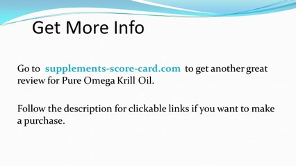 Pure Omega Krill