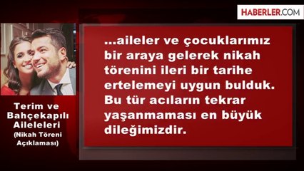 Fatih Terim, Kızının Nikah Törenini İptal Etti