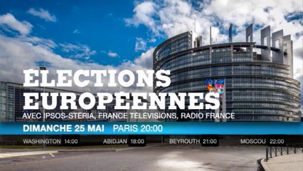 Événement : Soirée spéciale élections européennes sur FRANCE 24 dimanche 25 mai