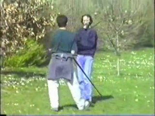 Entraînement à l'épée et au bâton