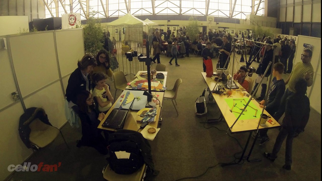 Timelapse du 9ème Festival du dessin animé de Cormeille-en-Parisis