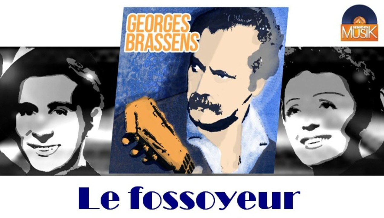Georges Brassens - Le fossoyeur (HD) Officiel Seniors Musik